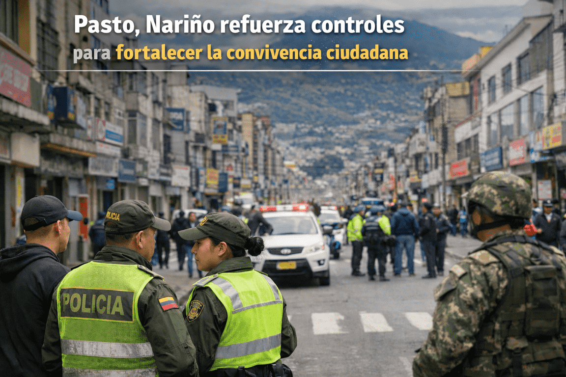 Autoridades refuerzan controles preventivos para garantizar el orden y la tranquilidad en la ciudad.