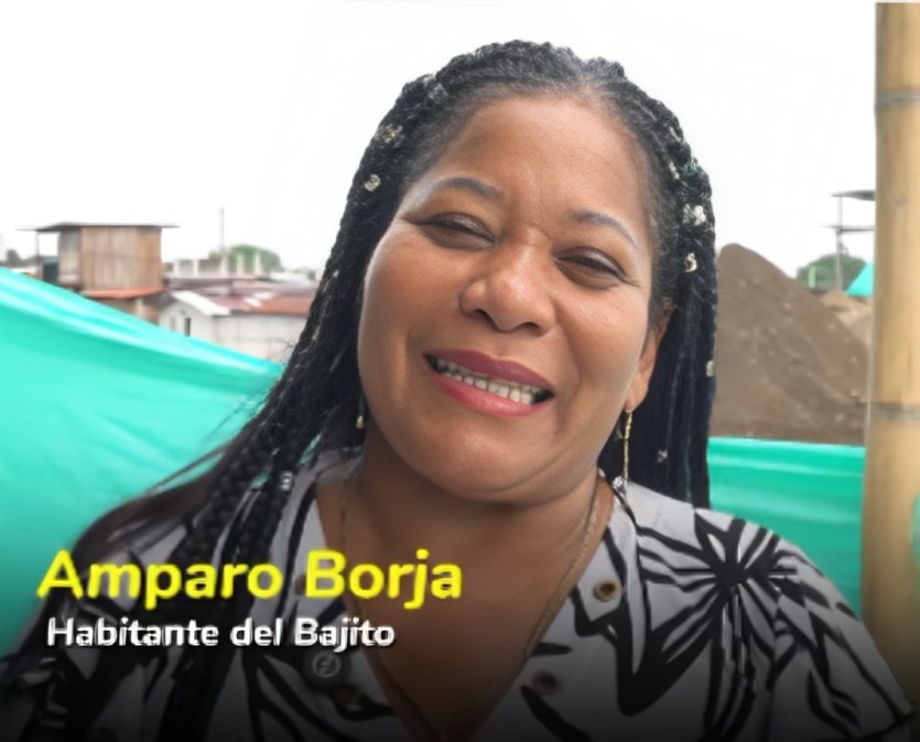 Amparo Borja, habitante.