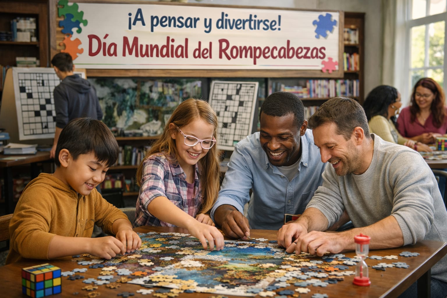 Una mente activa se construye pieza por pieza.