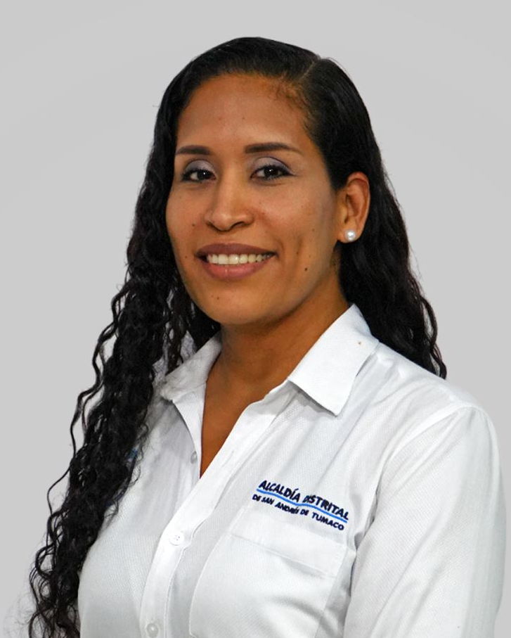 Maricel Rodríguez, funcionaria.