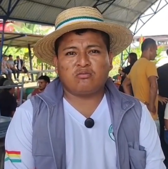 Cristian Moreano, gobernador.