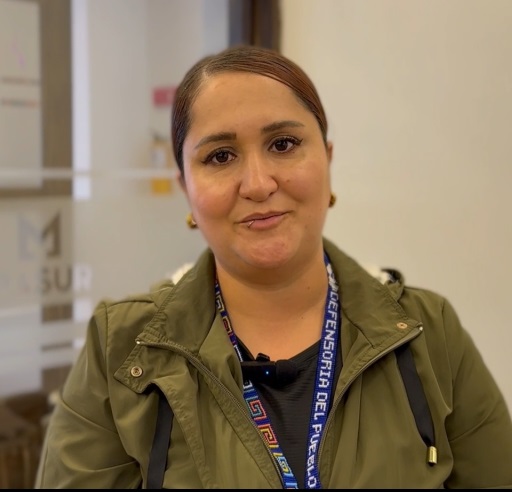 Dayana Hoyos, defensora.