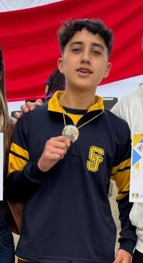 Christopher Moncayo, estudiante.