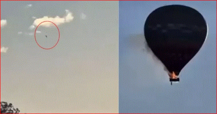 Incendio- Santa Cantarina- Brasil- muertos- globo aerostático-