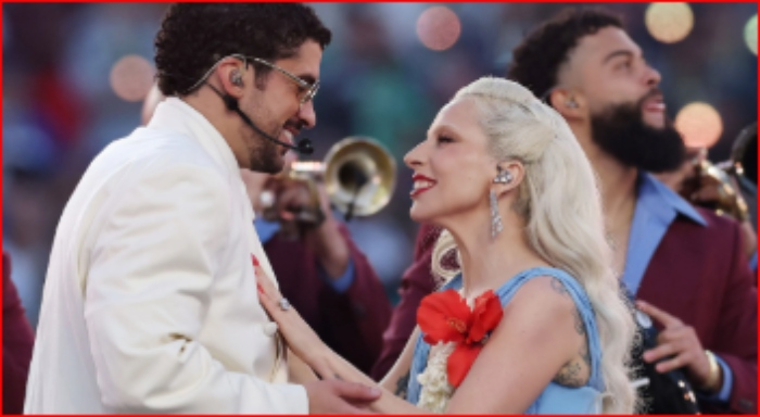 Lady Gaga- Bad Bunny- Ricky Martin- Super Bowl- DtMF- Billboard Hot 100