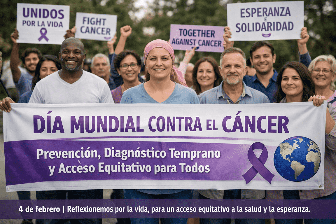 La lucha contra el cáncer empieza con información y empatía.