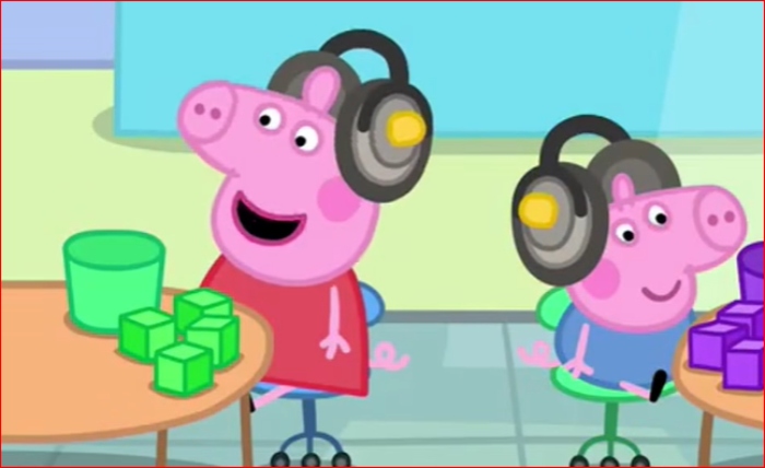 Peppa Pig- Hasbro- Juguetes- sordera- Inclusión- niños- George-