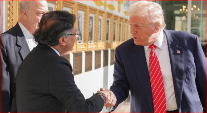 Trump- Petro- EEUU- 3FEB- Casa Blanca-