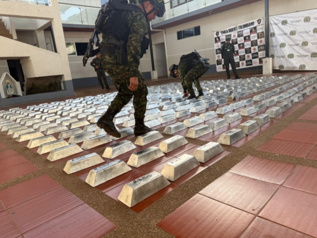 Ejército- estaño- China- Bogotá- Vichadas- Gaula Militar- 28Feb-