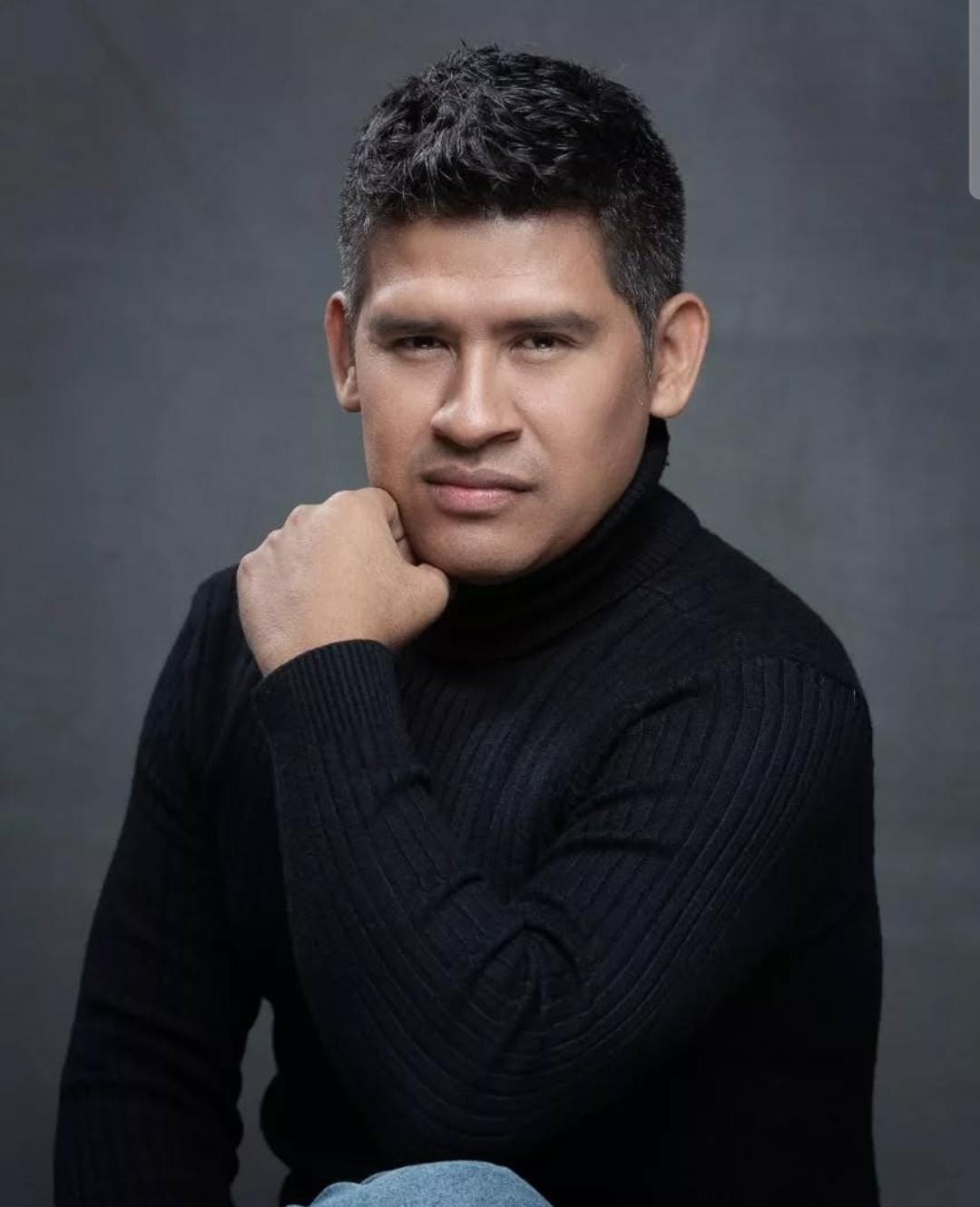 Jorge Delacruz, actor nacido en el municipio de La Unión, norte de Nariño.