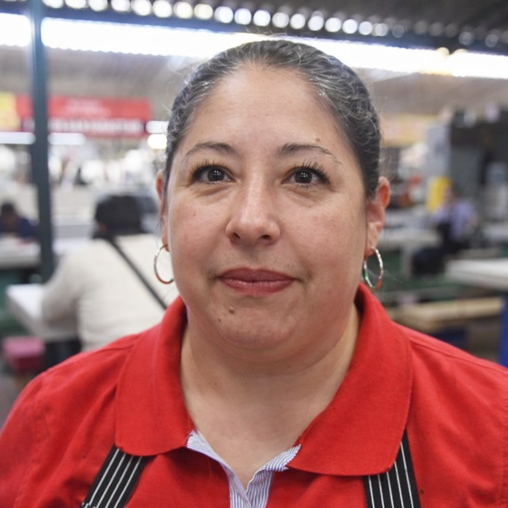 María Pozos, comerciante.