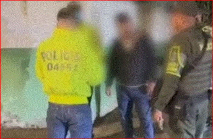 Policía- Colombia- Valle- Palmira- Alias Negro Duván-