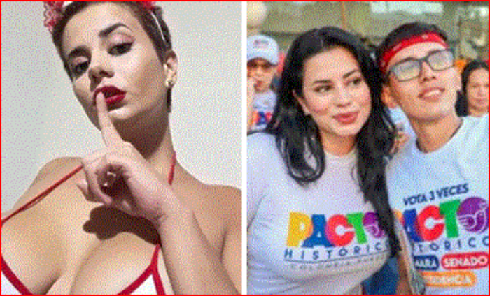 Actriz cine para adultos- Amaranta Hank- Senado- Pacto Histórico- Petro. 9 Mar-