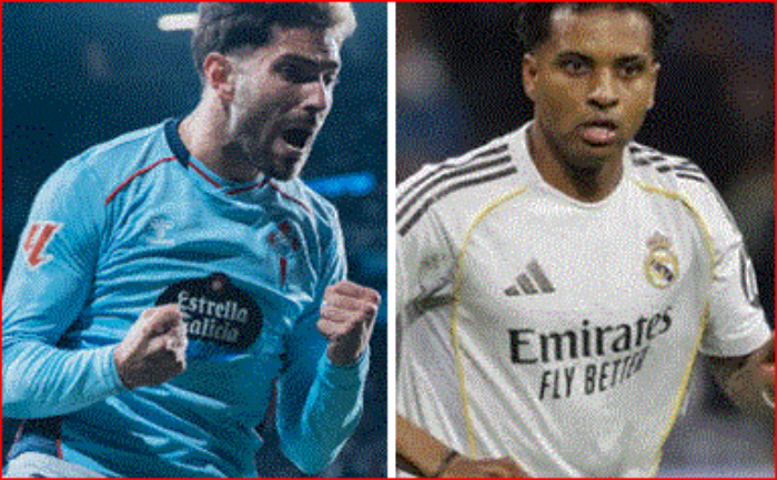 Celta Vigo- FÚTBOL- en vivo- Real Madrid- 5Mar- Liga España-