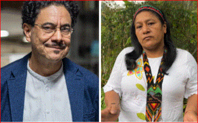 Iván Cepeda- Aida Quilcué- 9mar- Vicepresidenta- Cric- Cauca- Petro-