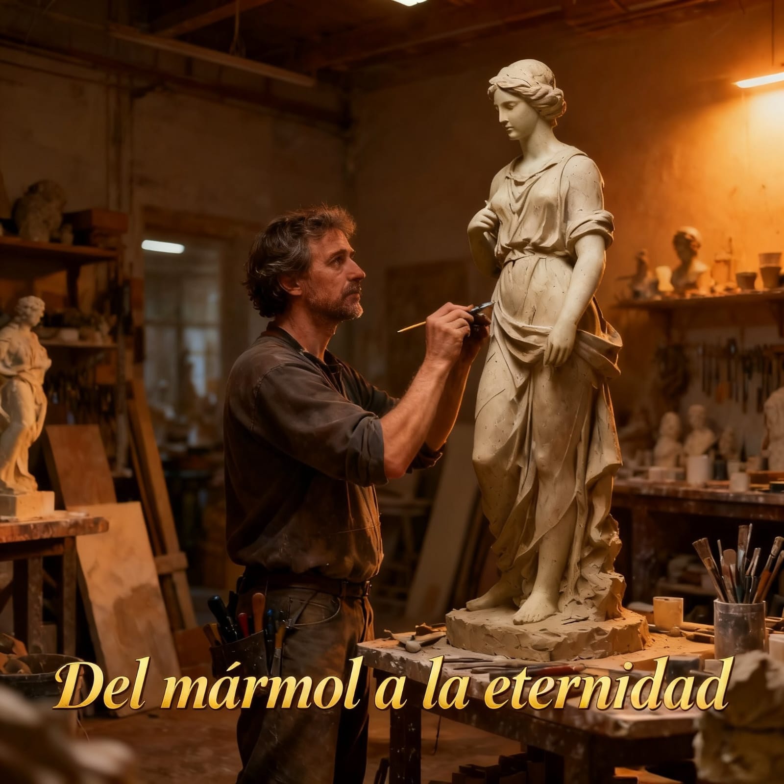 La escultura transforma la materia en memoria y el silencio en arte.