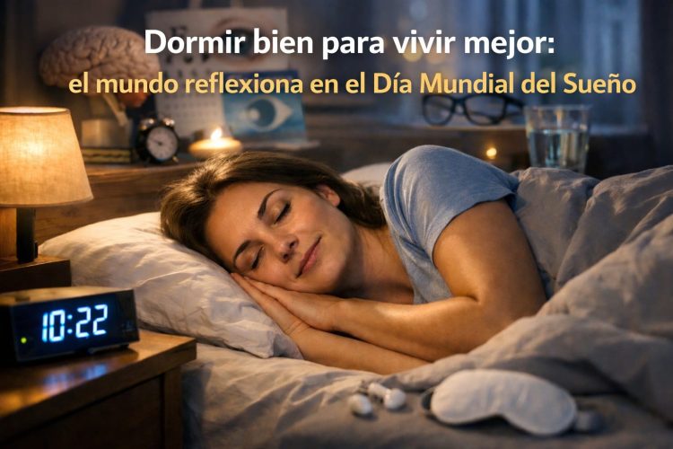 Dormir bien no es un lujo, es una necesidad para vivir con salud y bienestar.