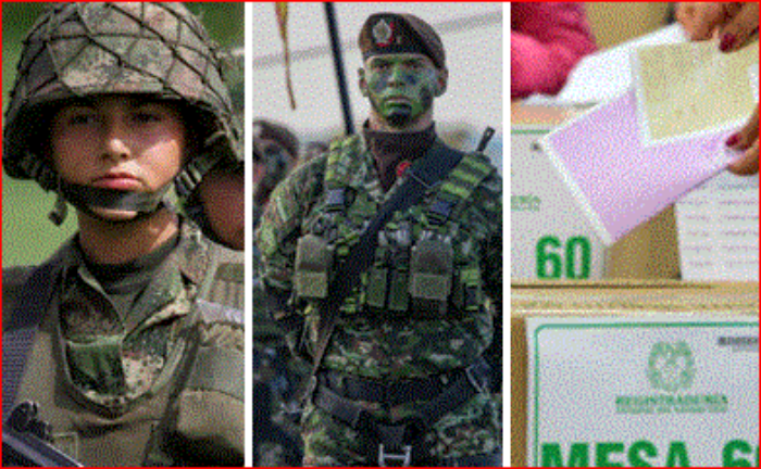 Elecciones 2026- 8m- SeguridadYDemocracia2026- Ejército- Mujeres-