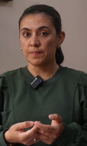 María Bravo, directora.