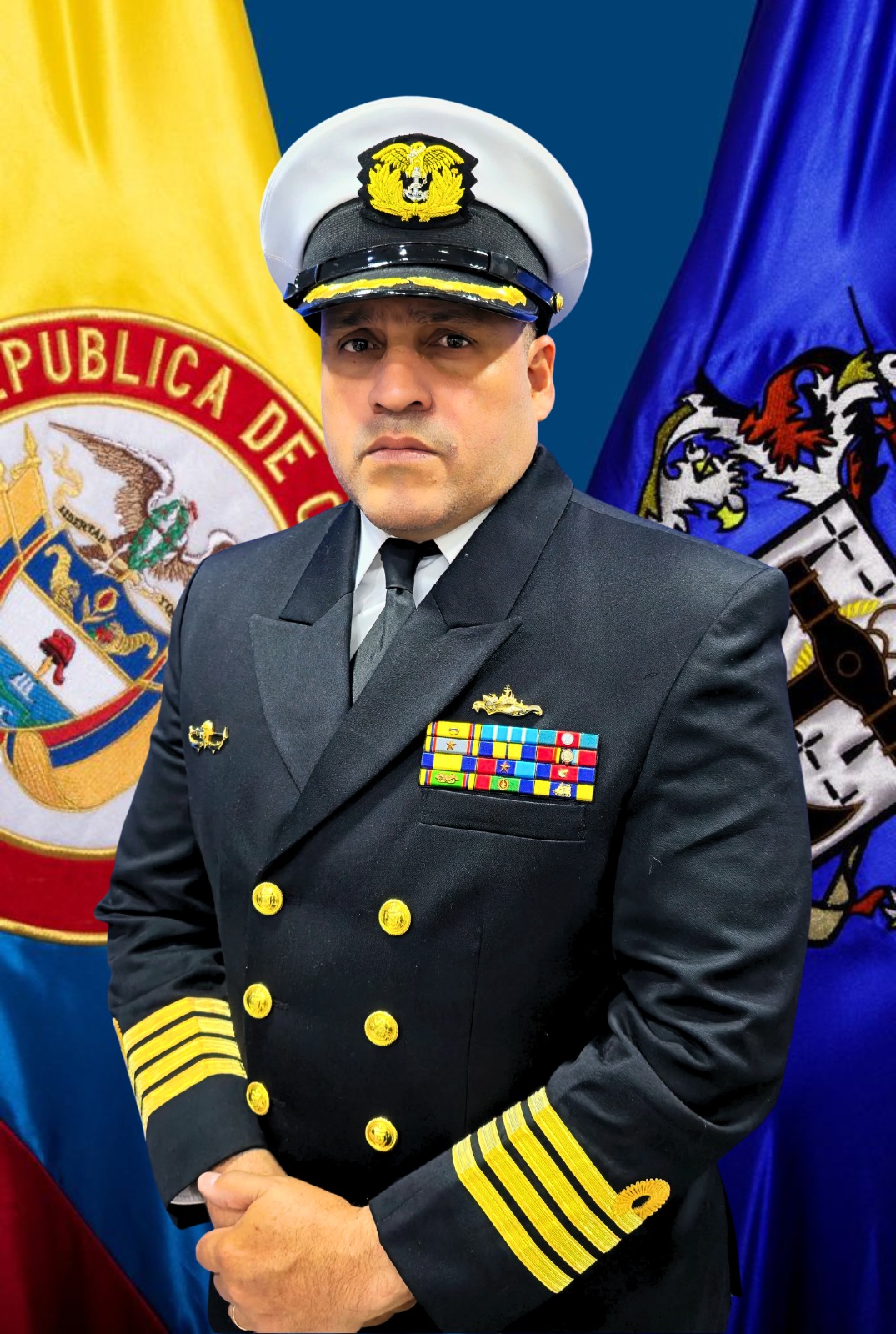 Jorge González, comandante.