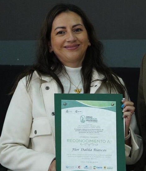 Flor Riascos, profesora.