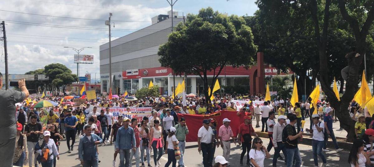 paro nacional, cierres viales, bloqueos, Colombia, Bucaramanga, tránsito, protestas, movilidad