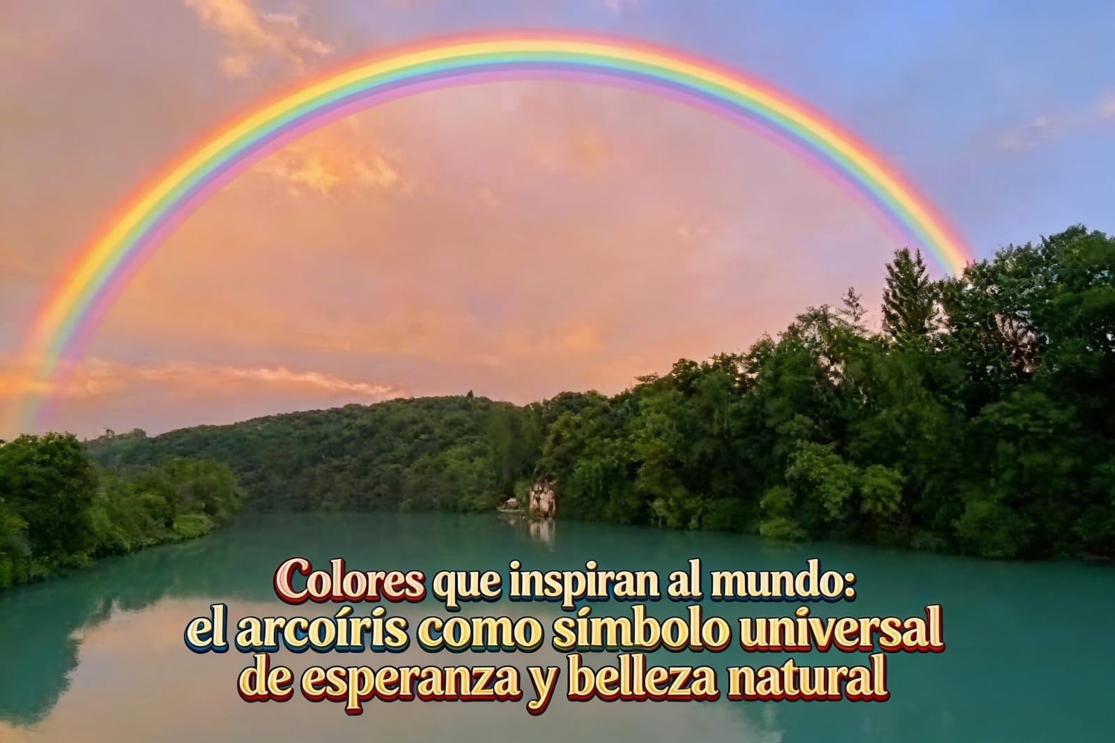 Después de cada tormenta, siempre hay colores esperando aparecer.