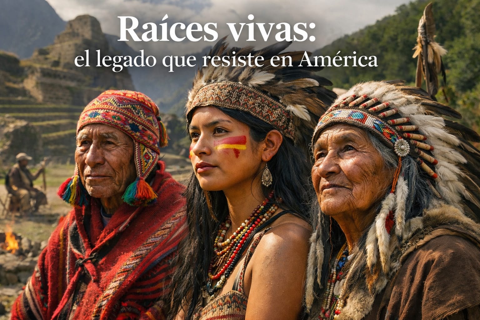 Las raíces de América siguen vivas en la memoria y resistencia de sus pueblos originarios.