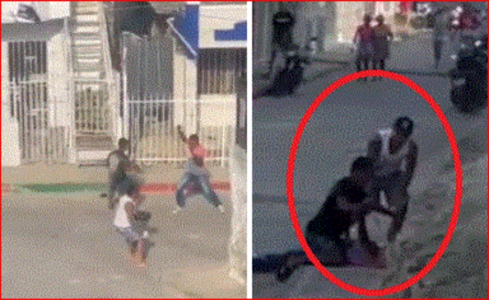 La Campiña- Cuchillo- Cartagena- ataque- heridos- violencia- 22Abr-