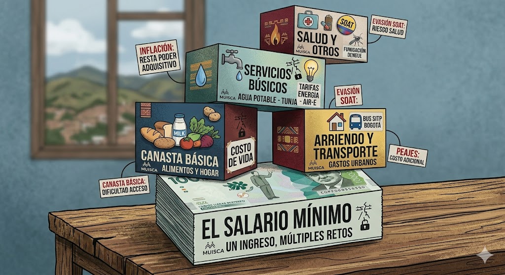 El salario mínimo en Colombia
