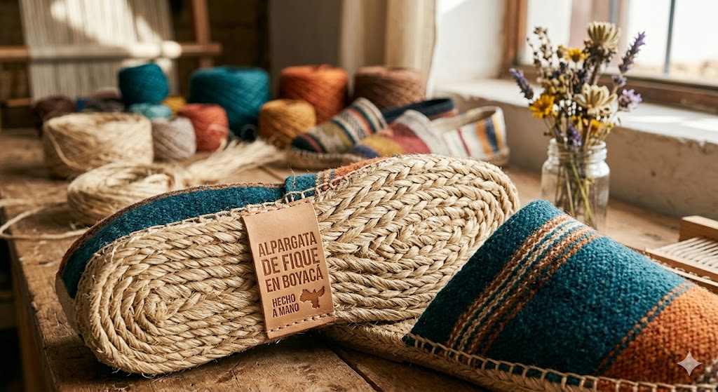 Alpargata de fique en Boyacá