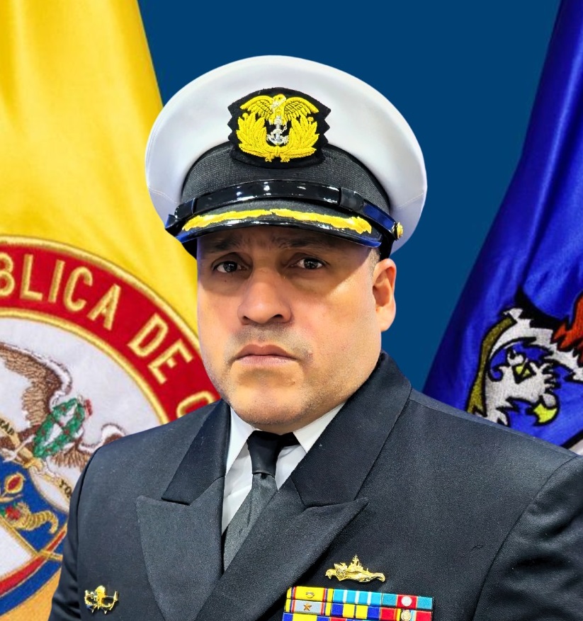 Jorge González, comandante.