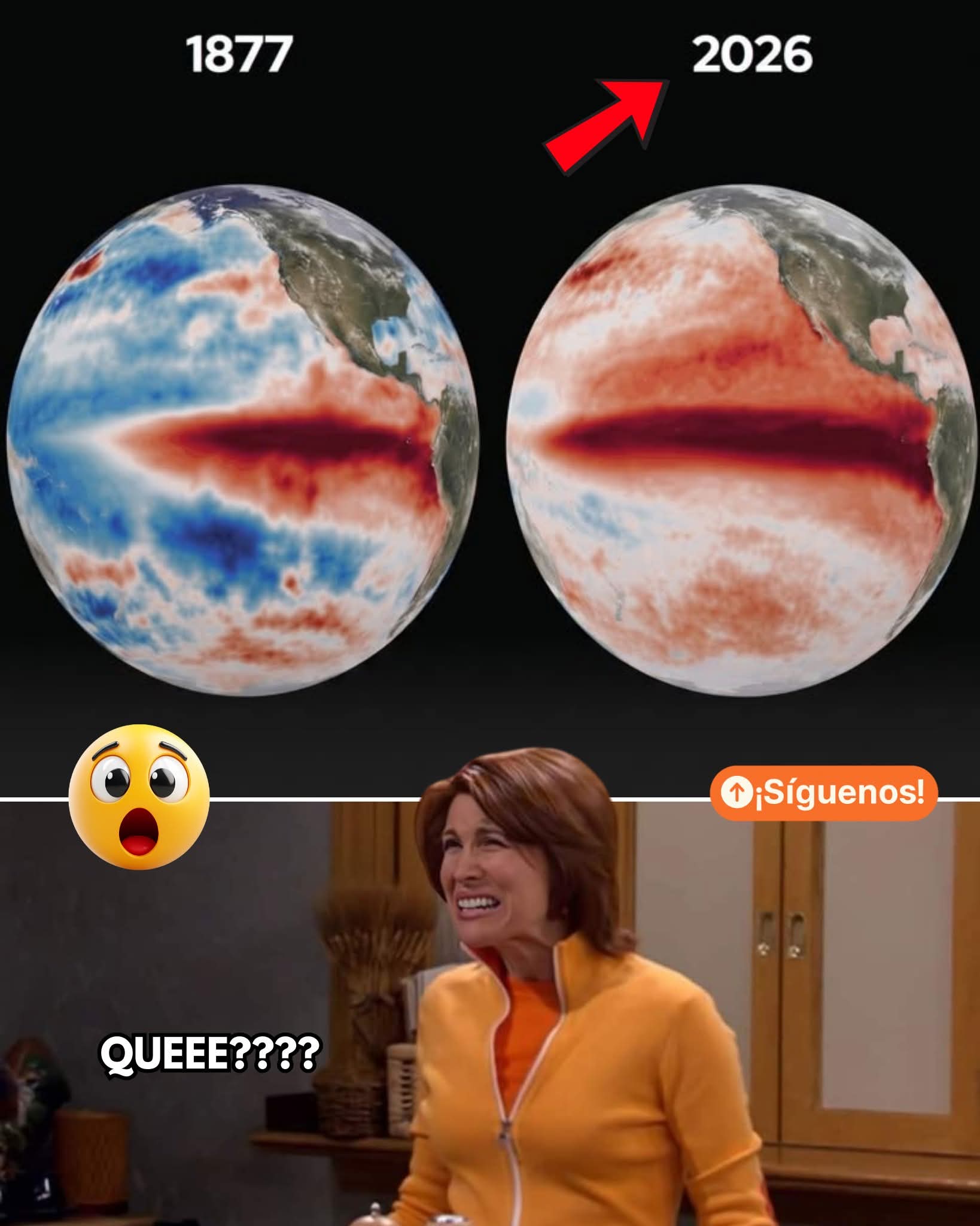 calentamiento oceánico