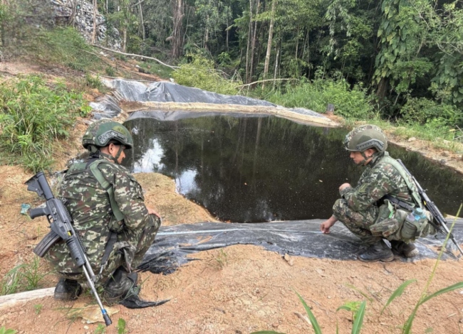 GAO- Eln- Ejército- refineria ilegal- Catatumbo- 19May-