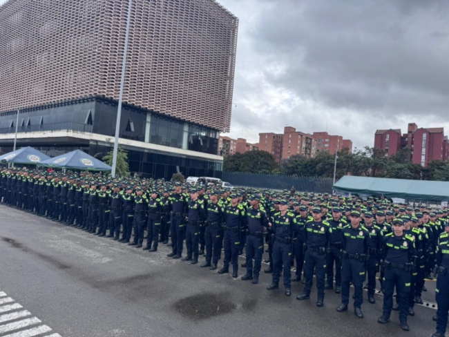 Refuerzos- Policía- Bogotá- Seguridad- Carlos Fernando Galán- 27May-
