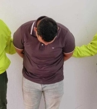 Víctor Figueroa, arrestado.