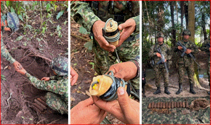 Depósito ilegal- Ejército- Caquetá-