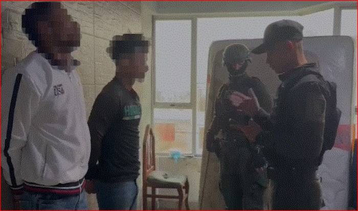 Bogotá- Siacha- Policía- Bogotá- Gaula- Los Satanas- extorsión-