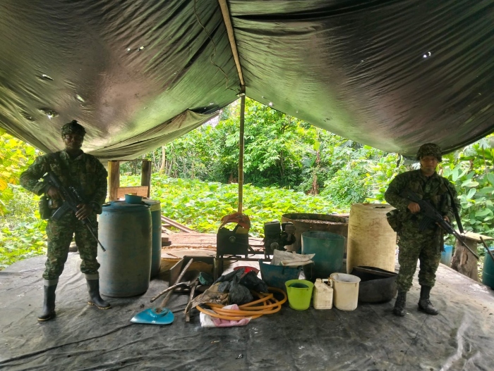 Tercera Brigada- Colombia- Nariño- Narcotráfico- Laboratorios- destrucción- Ejército-