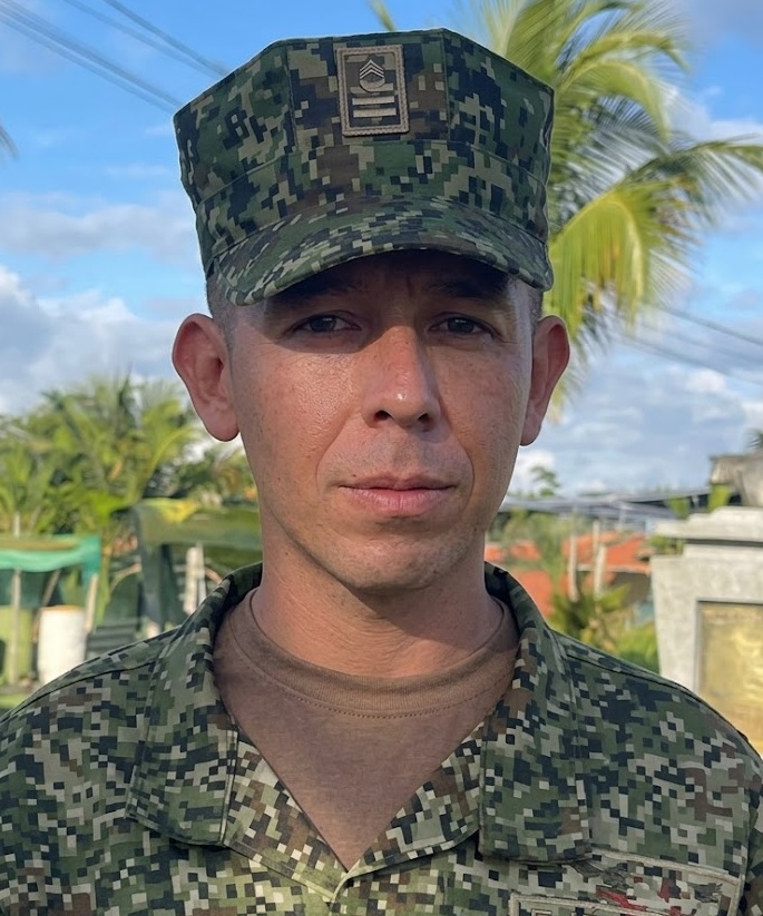 Edgar Solarte, comandante.