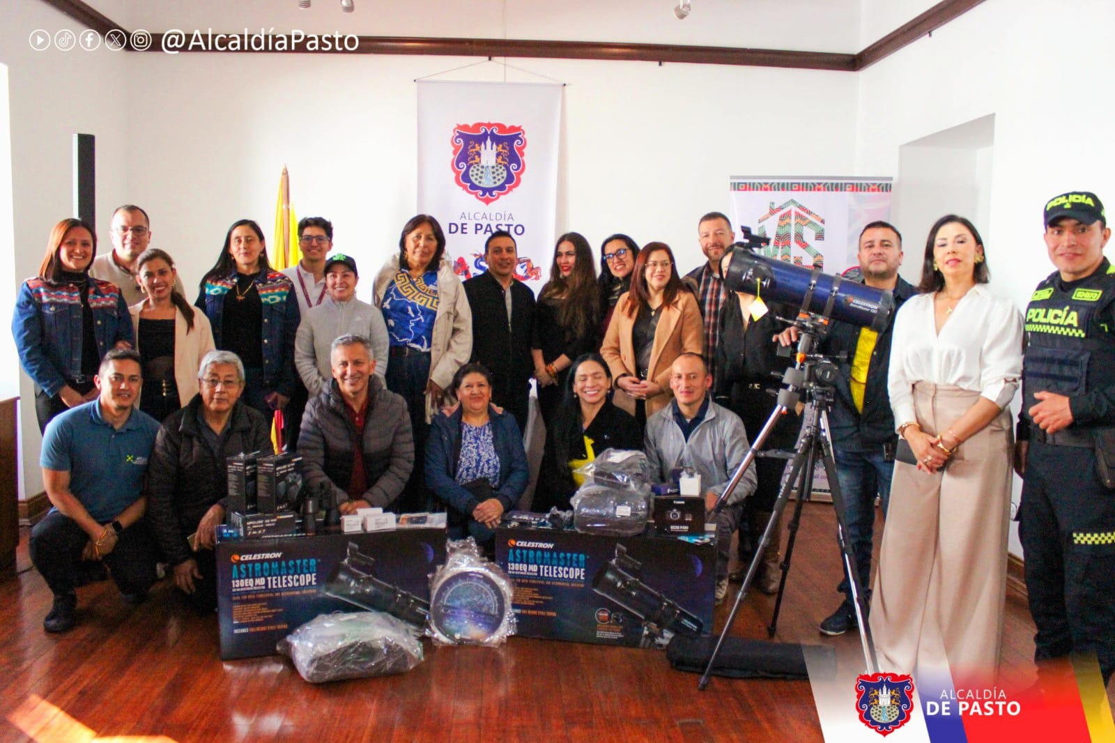 El cielo no es el límite es el destino. Pasto destino Astroturístico