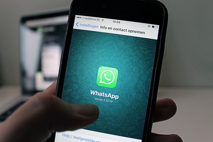 Usuario activando la función "Proteger la dirección IP en las llamadas" dentro de la configuración de privacidad de WhatsApp.