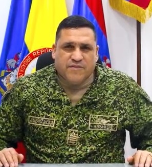 Jorge González, comandante.
