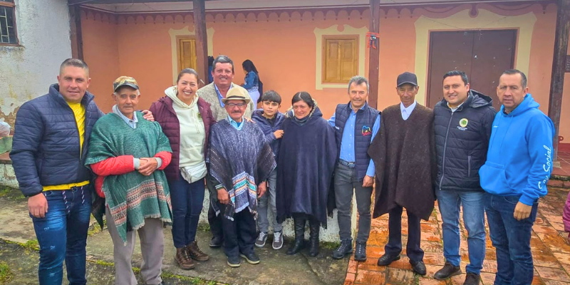Celebración del Día del Campesino en Sesquilé