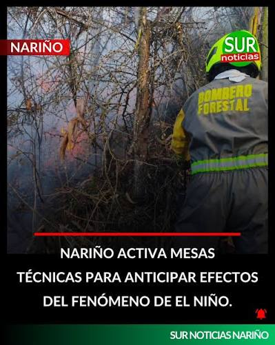 Municipios del centro de Nariño fortalecen medidas para prevenir incendios forestales