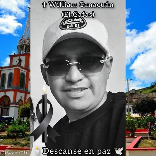 CONSTERNACIÓN EN CÓRDOBA (NARIÑO) POR EL FALLECIMIENTO DEL CREADOR DE CONTENIDO WILLIAM CANACUÁN, “EL GAFAS”