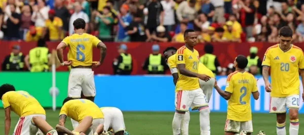 Colombia en el ranking FIFA tras su eliminación frente a Suiza en la tanda de penales