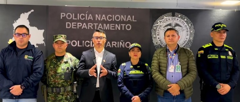 Las autoridades político-administrativas, en articulación con la Policía Nacional, se pronunciaron frente al hecho registrado en las instalaciones del Comando de la Policía Metropolitana de San Juan de Pasto, donde fue lanzado un artefacto explosivo.