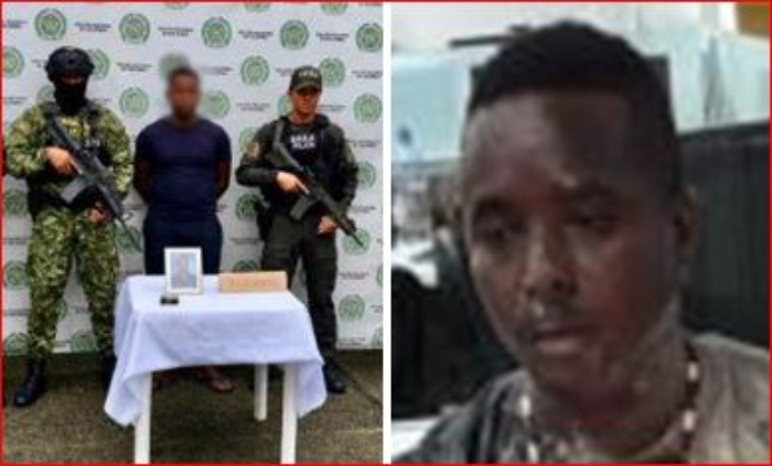 Gaula Militar- captura- Condoto- Chocó- Alias Daríoi- Clan del Golfo- 18Agos-