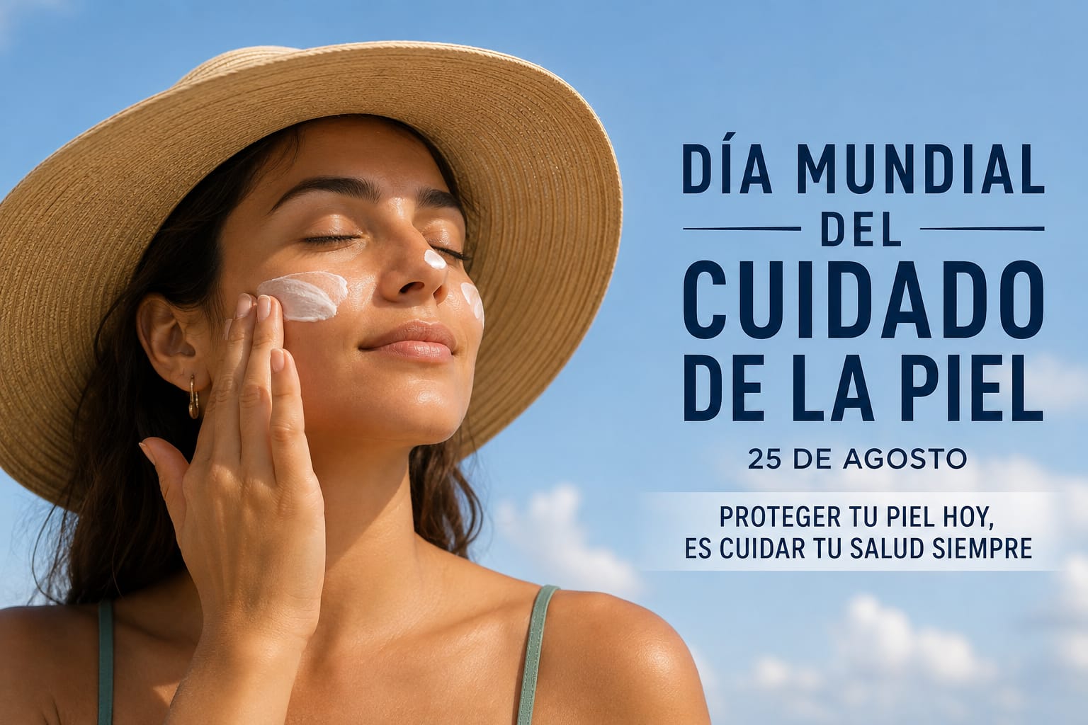 Cuidar nuestra piel también es una forma de proteger nuestra salud y bienestar.